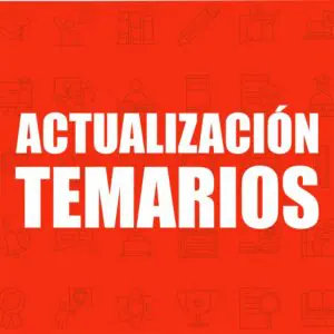 ACTUALIZACIÓN DE TEMARIOS