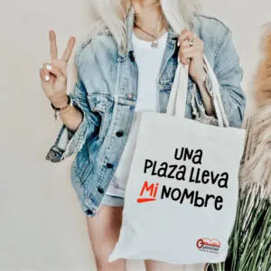 BOLSA TELA OPOVICTOR ¡UNA PLAZA LLEVA TU NOMBRE!