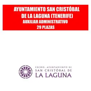 AYUNTAMIENTO LA LAGUNA TEMARIO (29 PLAZAS AUX ADMIN C2)